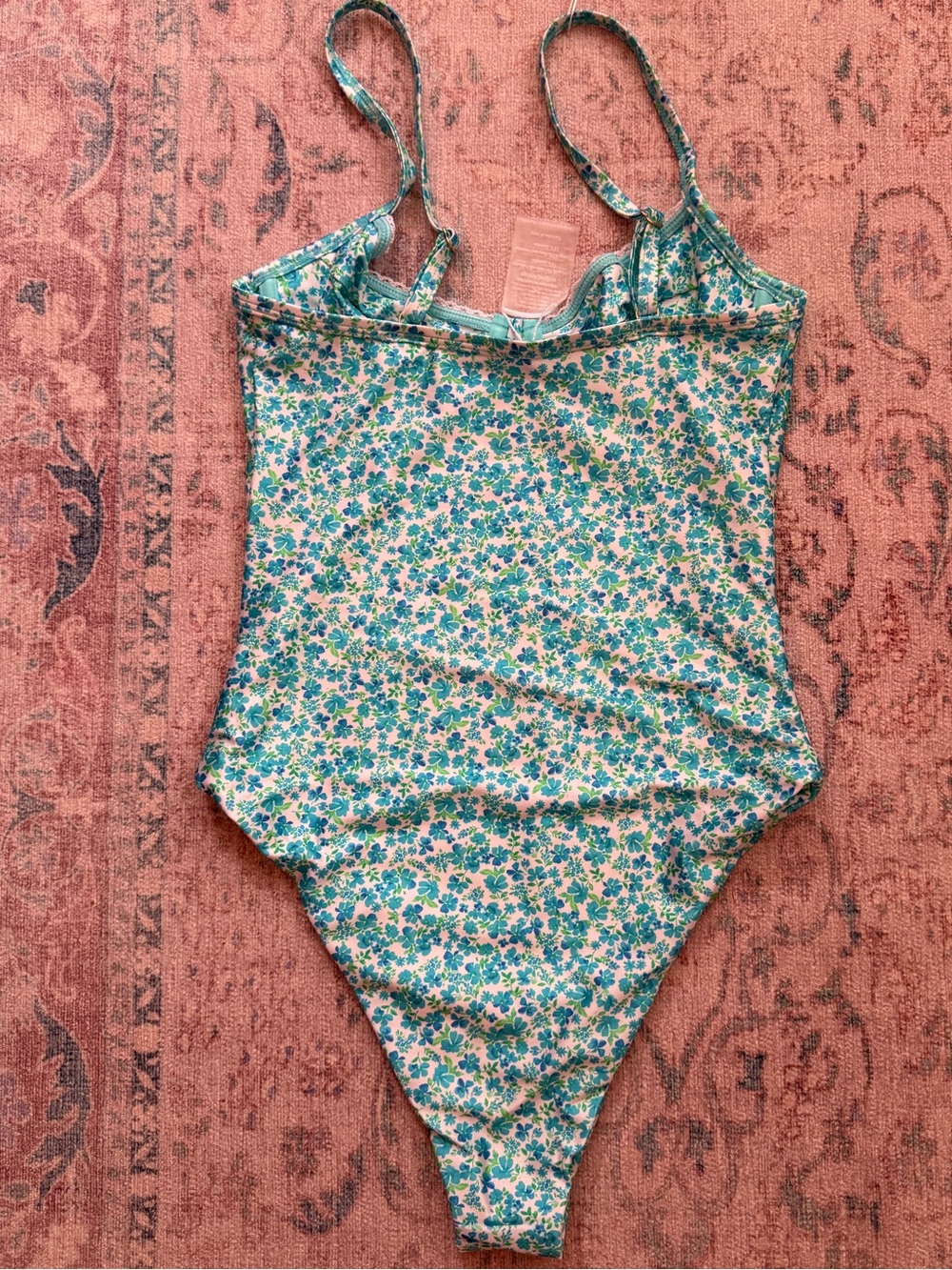 Kulani Kinis Decorative Underwire Cheeky One Piece - Ocean Aura - Picture 4 of 4